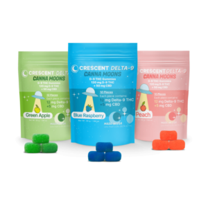 Crescent Delta-9 canna Moons Best THC Gummies 2025