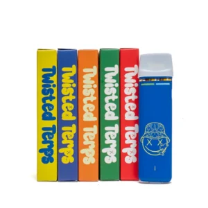 2000mg THC Dual Flavour Disposable Vape Twisted Terps