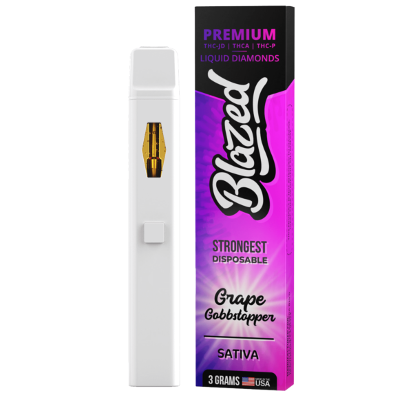 Blazed Grape Gobbstopper 3g Sativa Disposable Vape Pen