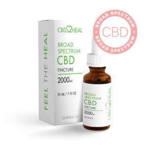 CBDHeal Braod Spectrum CBD Tincture 2000mg 30ml