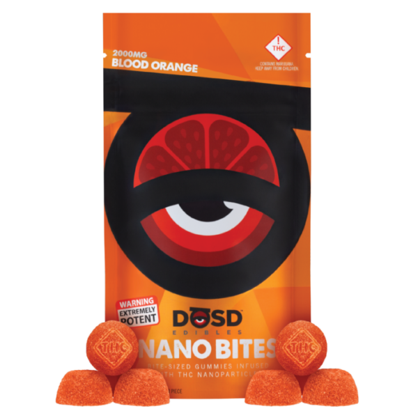 Blood Orange DOSD 2000mg THC Gummies