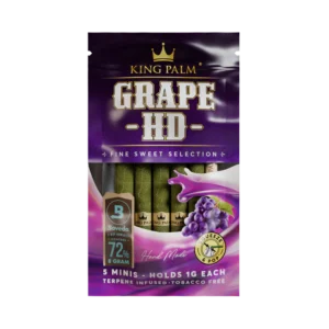 King Palm Grape 5-pack mini