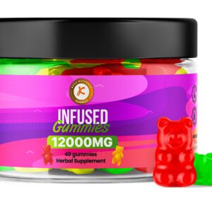 Cannabis Infused CBD Gummies 12000MG