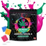 Remedy THC Gummies - 2000mg Delta 8
