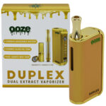 Ooze Duplex Dual Extract 510 Thread Vape Cart Battery Starter Kit