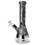 Cannabis Glass Dark-Grey Bong